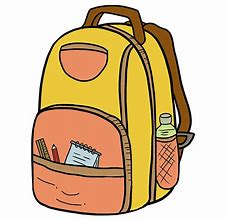 Image result for Simple Backpack Drawing