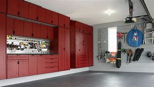 Image result for Custom Garage Storage Cabinets
