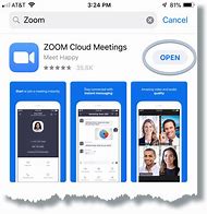 Image result for Open Zoom App