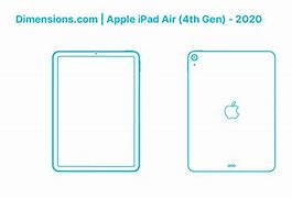 Image result for iPad Air 4 Dimensions
