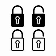 Image result for Open Lock Vector