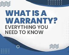 Image result for Warranty Definition