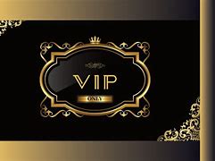 Image result for Small VIP Member Card Gold and Black