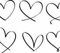 Image result for Drawn Heart Outline Clip Art