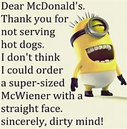 Image result for Minion Quotes Dirty Jokes