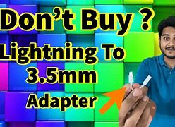 Image result for Reverse Lightning to 3.5Mm Adapter