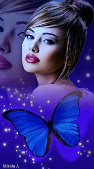 Image result for Blue Butterflies Background