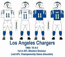 Image result for Los Angeles Chargers 1960