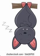 Image result for Cartoon Laying Down Bat