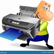 Image result for Happy Person Printer