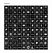 Image result for App Icon Aesthetic Black