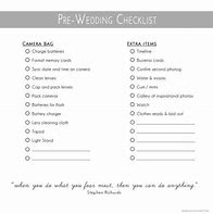 Image result for Camera Equipment List Template