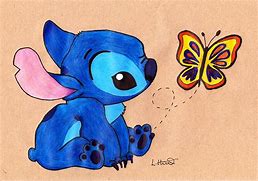 Image result for Baby Stitch Disney Cartoon Drawings