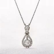 Image result for Antique Diamond Pendant Necklace