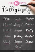 Image result for Free Script Calligraphy Fonts