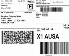 Image result for Company Name On Shipping Label