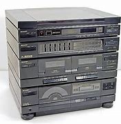 Image result for Sharp 5 CD Stereo System Vintage