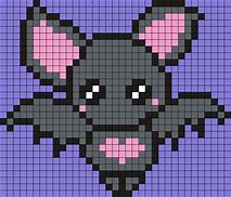 Image result for Pixel Art Kawaii Bat