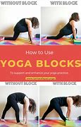 Image result for Yoga Using Blocks