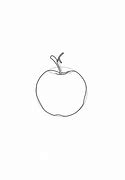 Image result for How to Draw an Apple Contour