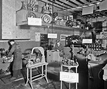 Image result for Old School Machine Shop