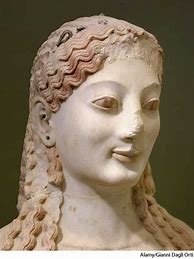 Image result for Greek Anavasans Smile Sculpture