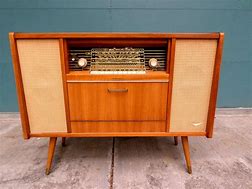 Image result for Vintage Stereo Console with Turntable GE
