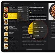 Image result for Recipe App iPad