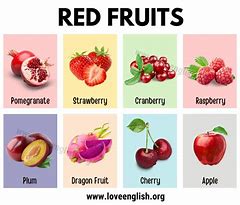 Image result for Red Fruits