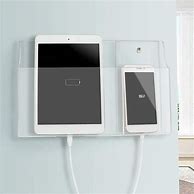 Image result for Wall Mounted Phone Charger Holder