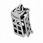 Image result for Phone Charm Silver