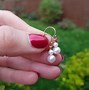 Image result for Double Freshwater Pearl Earrings