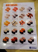 Image result for Nigiri Sushi List