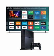Image result for 55-Inch TV with PS 4