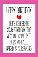 Image result for Dirty Happy Birthday Card for a Woman