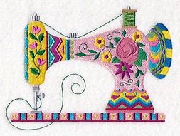 Image result for Brother Sewing Machine with Flowers