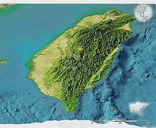 Image result for Taiwan Physical Map