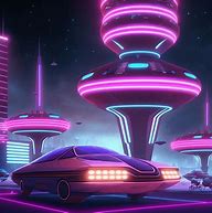 Image result for Neon Futrue Car