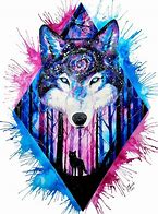 Image result for Galaxy Cute Anime Wolf