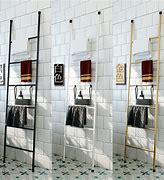 Image result for Floor to Ceiling Tension Towel Rack