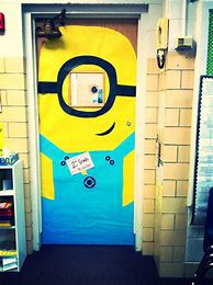 Image result for Minion Door Display