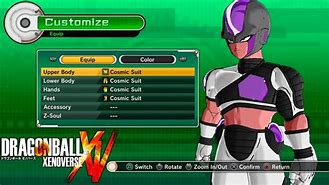Image result for Z Fighting Suit Frieza Race Xenoverse 2