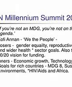 Image result for Millennium Summit 2000