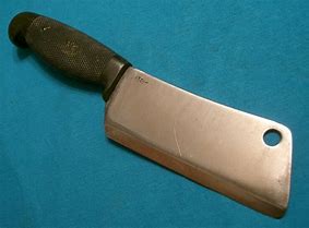 Image result for Cleaver Knife