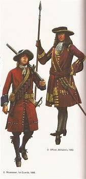 Image result for 17th Century British Army Uniform