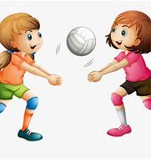 Image result for Cartoon Characters Playing Volleyball