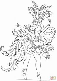 Image result for Brazil Carnival Coloring Pages