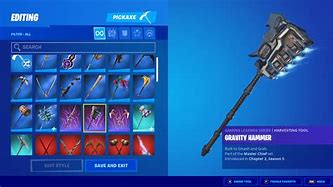 Image result for All Fortnite Pickaxes