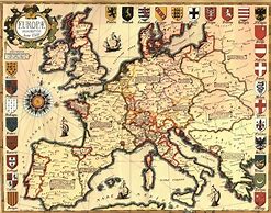 Image result for Old World Map Europe