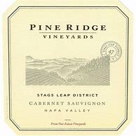 Image result for Pine Ridge Cabernet Sauvignon Stags Leap